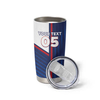 Custom Cape Verde Football Tumbler Cup Unique Style - Wonder Print Shop