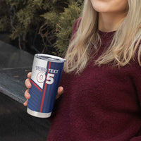 Custom Cape Verde Football Tumbler Cup Unique Style - Wonder Print Shop