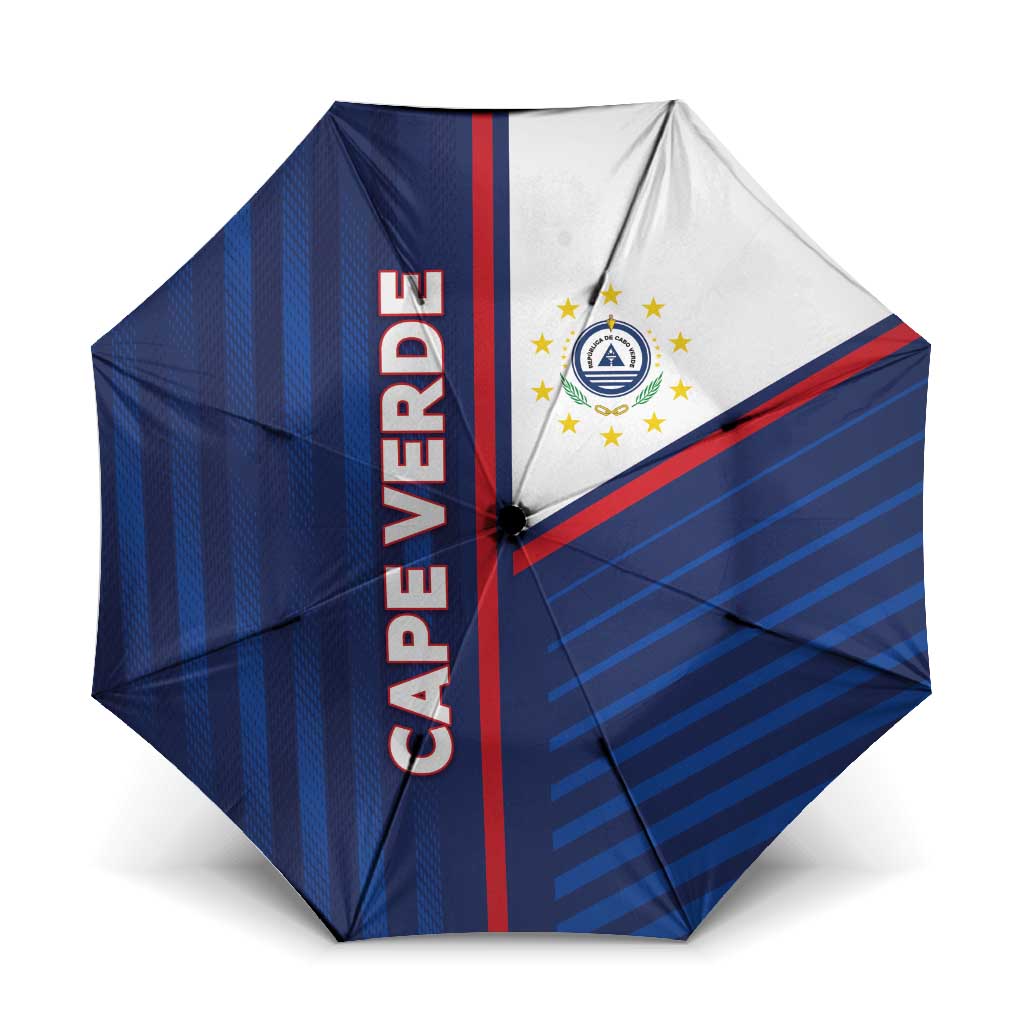 Cape Verde Football Umbrella Unique Style - Wonder Print Shop