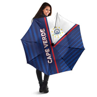 Cape Verde Football Umbrella Unique Style - Wonder Print Shop