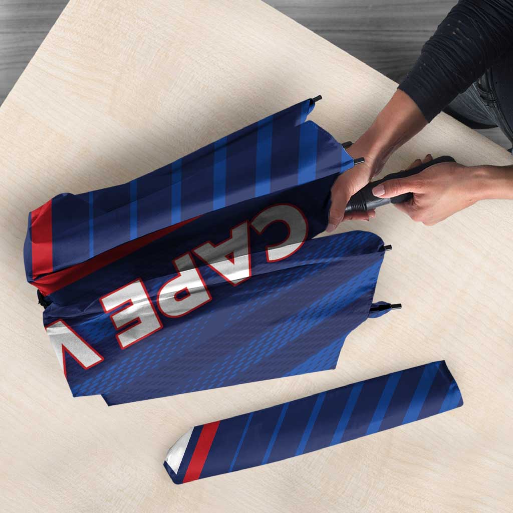 Cape Verde Football Umbrella Unique Style - Wonder Print Shop