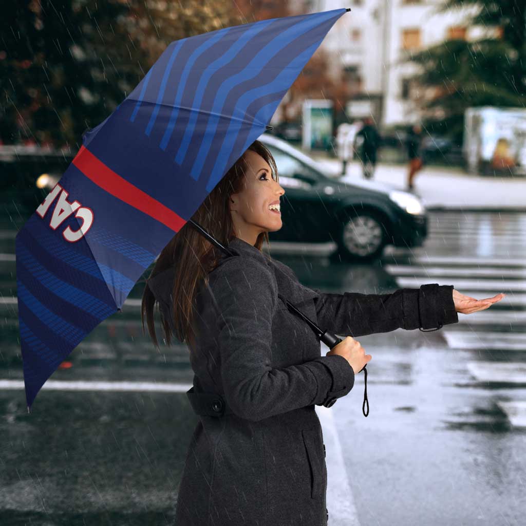 Cape Verde Football Umbrella Unique Style - Wonder Print Shop