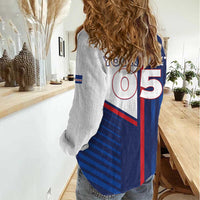 Custom Cape Verde Football Women Casual Shirt Unique Style - Wonder Print Shop