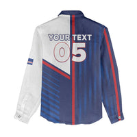 Custom Cape Verde Football Women Casual Shirt Unique Style - Wonder Print Shop