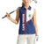 Custom Cape Verde Football Women Sleeveless Polo Shirt Unique Style - Wonder Print Shop
