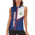 Custom Cape Verde Football Women Sleeveless Polo Shirt Unique Style - Wonder Print Shop