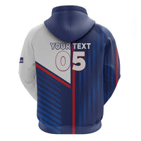 Custom Cape Verde Football Zip Hoodie Unique Style - Wonder Print Shop