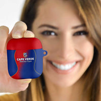 Cape Verde Football AirPods Case Blue Sharks Make History - Wonder Print Shop
