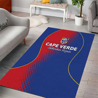 Cape Verde Football Area Rug Blue Sharks Make History - Wonder Print Shop