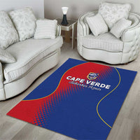Cape Verde Football Area Rug Blue Sharks Make History - Wonder Print Shop