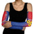 Custom Cape Verde Football Arm Sleeves Blue Sharks Make History - Wonder Print Shop