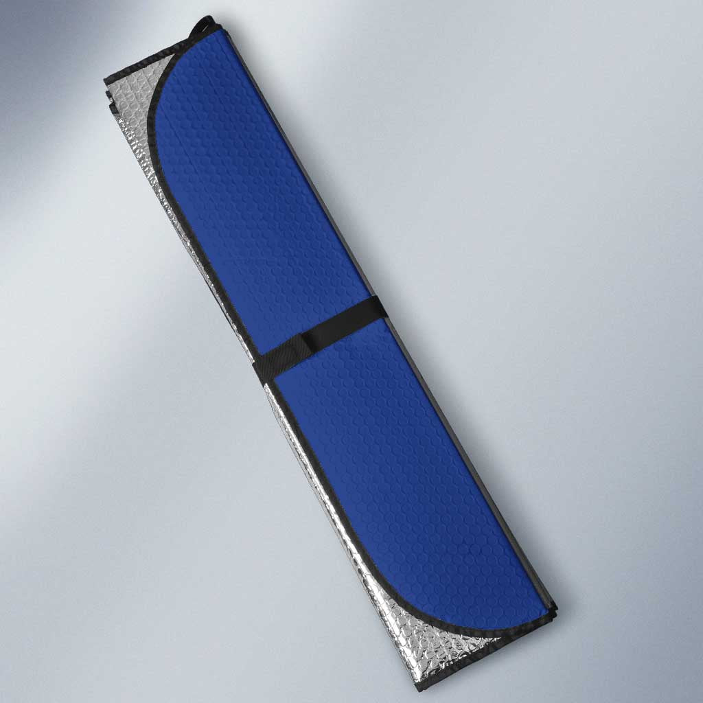 Cape Verde Football Auto Sun Shade Blue Sharks Make History - Wonder Print Shop