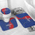 Cape Verde Football Bathroom Set Blue Sharks Make History - Wonder Print Shop