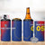 Custom Cape Verde Football 4 in 1 Can Cooler Tumbler Blue Sharks Make History - Wonder Print Shop