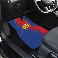 Custom Cape Verde Football Car Mats Blue Sharks Make History - Wonder Print Shop