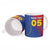 Custom Cape Verde Football Ceramic Mug Blue Sharks Make History - Wonder Print Shop