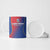 Custom Cape Verde Football Ceramic Mug Blue Sharks Make History - Wonder Print Shop