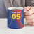 Custom Cape Verde Football Ceramic Mug Blue Sharks Make History - Wonder Print Shop
