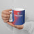 Custom Cape Verde Football Ceramic Mug Blue Sharks Make History - Wonder Print Shop