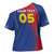 Custom Cape Verde Football Cross Shoulder Shirt Blue Sharks Make History - Wonder Print Shop