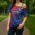 Custom Cape Verde Football Cross Shoulder Shirt Blue Sharks Make History - Wonder Print Shop