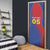 Custom Cape Verde Football Door Cover Blue Sharks Make History - Wonder Print Shop