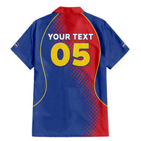 Custom Cape Verde Football Family Matching Mermaid Dress and Hawaiian Shirt Blue Sharks Make History - Wonder Print Shop