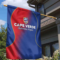 Cape Verde Football Garden Flag Blue Sharks Make History - Wonder Print Shop
