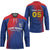 Custom Cape Verde Football Hockey Jersey Blue Sharks Make History - Wonder Print Shop
