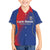 Custom Cape Verde Football Kid Hawaiian Shirt Blue Sharks Make History - Wonder Print Shop
