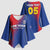 Custom Cape Verde Football Kimono Sleeve Blouse Blue Sharks Make History - Wonder Print Shop