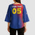 Custom Cape Verde Football Kimono Sleeve Blouse Blue Sharks Make History - Wonder Print Shop