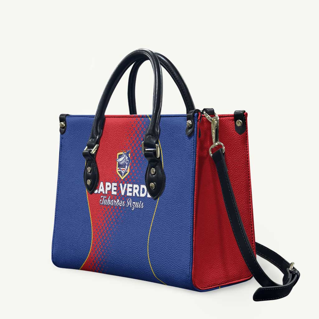Cape Verde Football Leather Bag Blue Sharks Make History - Wonder Print Shop