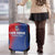 Cape Verde Football Luggage Cover Blue Sharks Make History - Wonder Print Shop