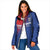 Custom Cape Verde Football Padded Jacket Blue Sharks Make History - Wonder Print Shop
