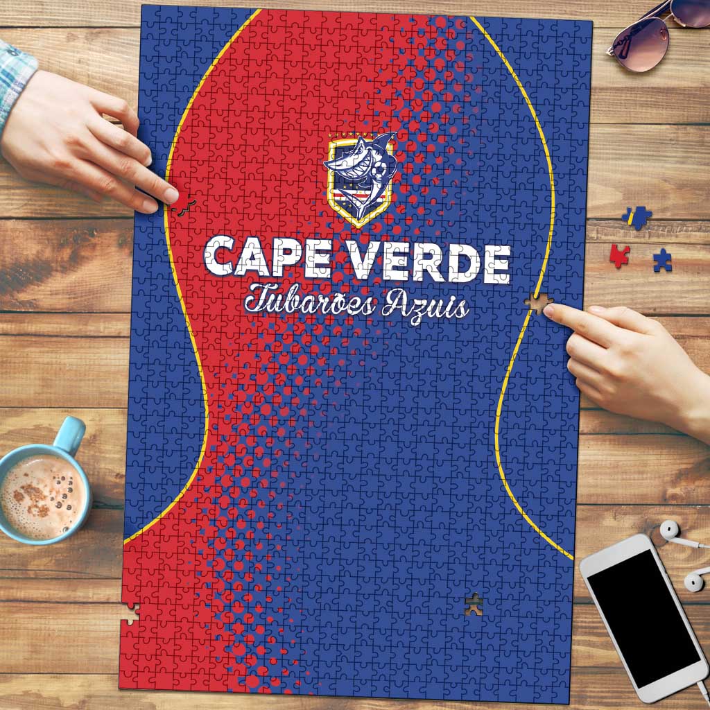 Cape Verde Football Puzzle Blue Sharks Make History - Wonder Print Shop
