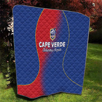 Cape Verde Football Quilt Blue Sharks Make History - Wonder Print Shop