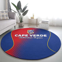 Cape Verde Football Round Carpet Blue Sharks Make History - Wonder Print Shop