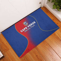 Cape Verde Football Rubber Doormat Blue Sharks Make History - Wonder Print Shop
