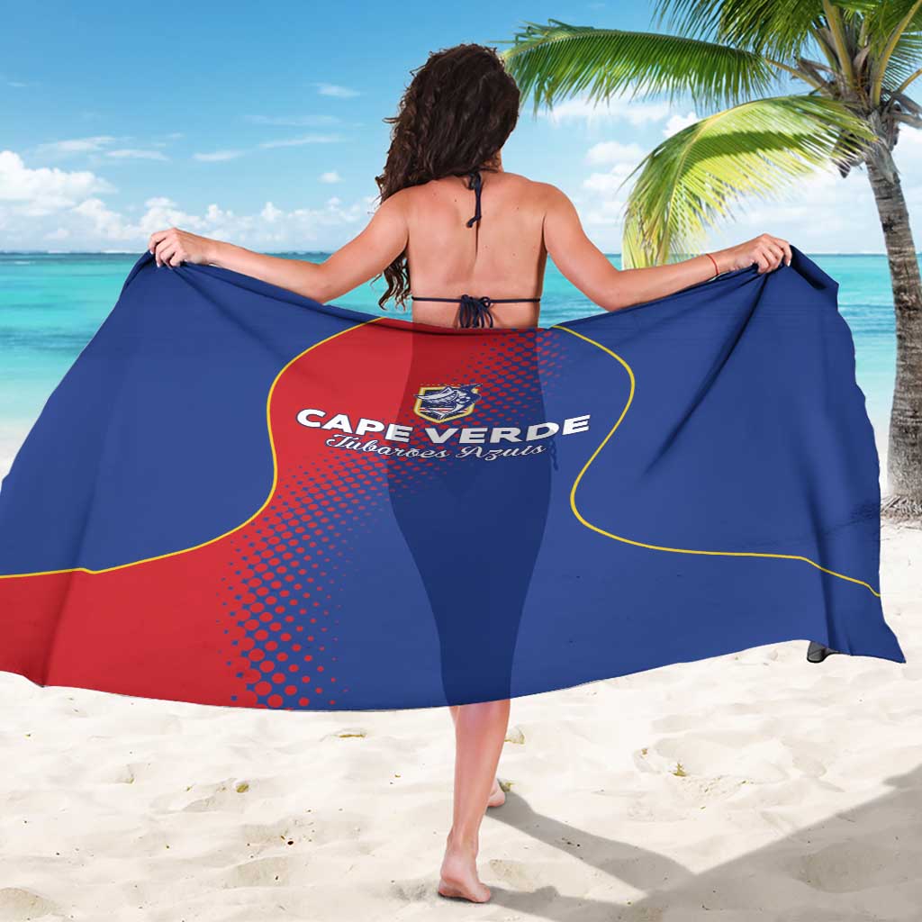 Cape Verde Football Sarong Blue Sharks Make History - Wonder Print Shop