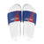 Cape Verde Football Slide Sandals Blue Sharks Make History - Wonder Print Shop