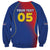 Custom Cape Verde Football Sweatshirt Blue Sharks Make History - Wonder Print Shop