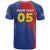 Custom Cape Verde Football T Shirt Blue Sharks Make History - Wonder Print Shop