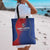 Cape Verde Football Tote Bag Blue Sharks Make History - Wonder Print Shop