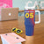 Custom Cape Verde Football Tumbler With Handle Blue Sharks Make History - Wonder Print Shop