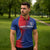 Custom Cape Verde Football Zipper Polo Shirt Blue Sharks Make History - Wonder Print Shop