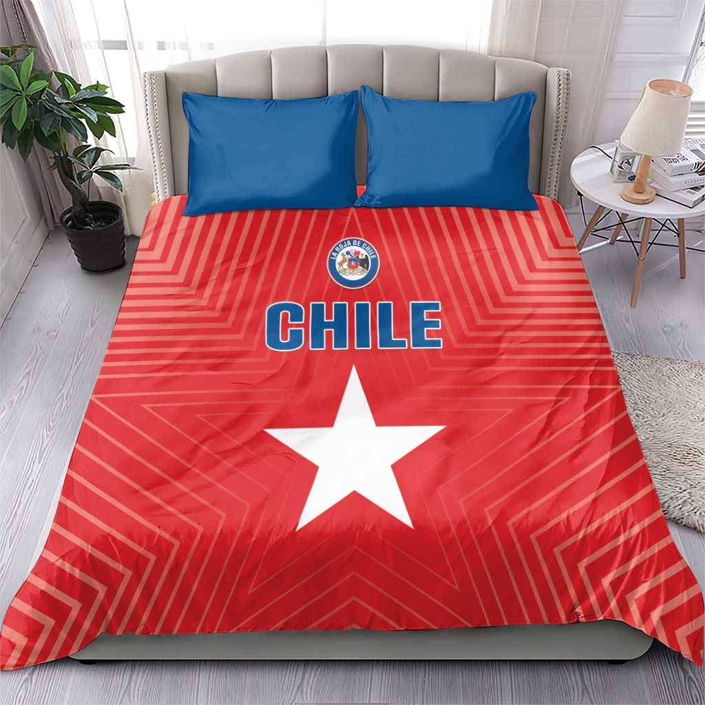 Chile Star Football Bedding Set Vamos La Roja