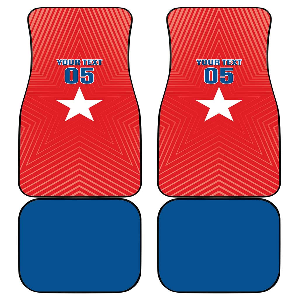 Chile Star Football Car Mats Vamos La Roja