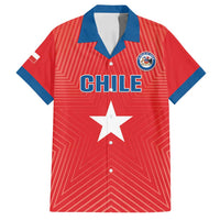 Custom Chile Star Football Family Matching Summer Maxi Dress and Hawaiian Shirt Vamos La Roja