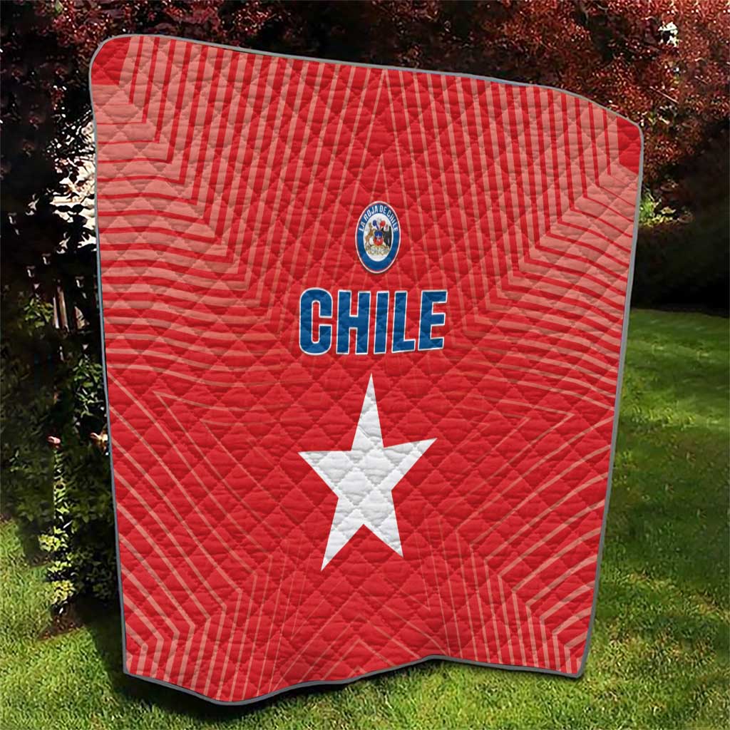 Chile Star Football Quilt Vamos La Roja